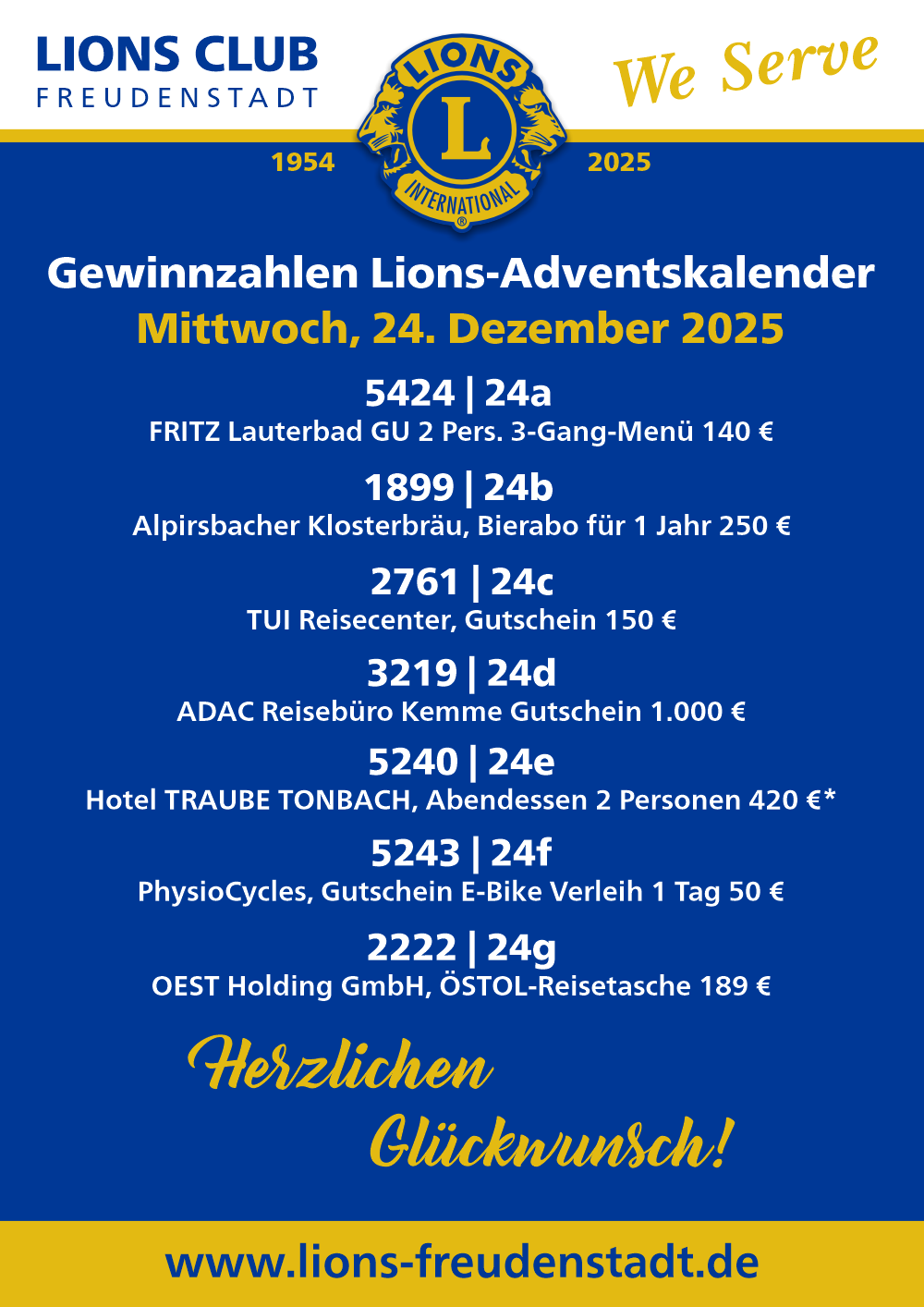 Gewinnzahlen 24 12 2025