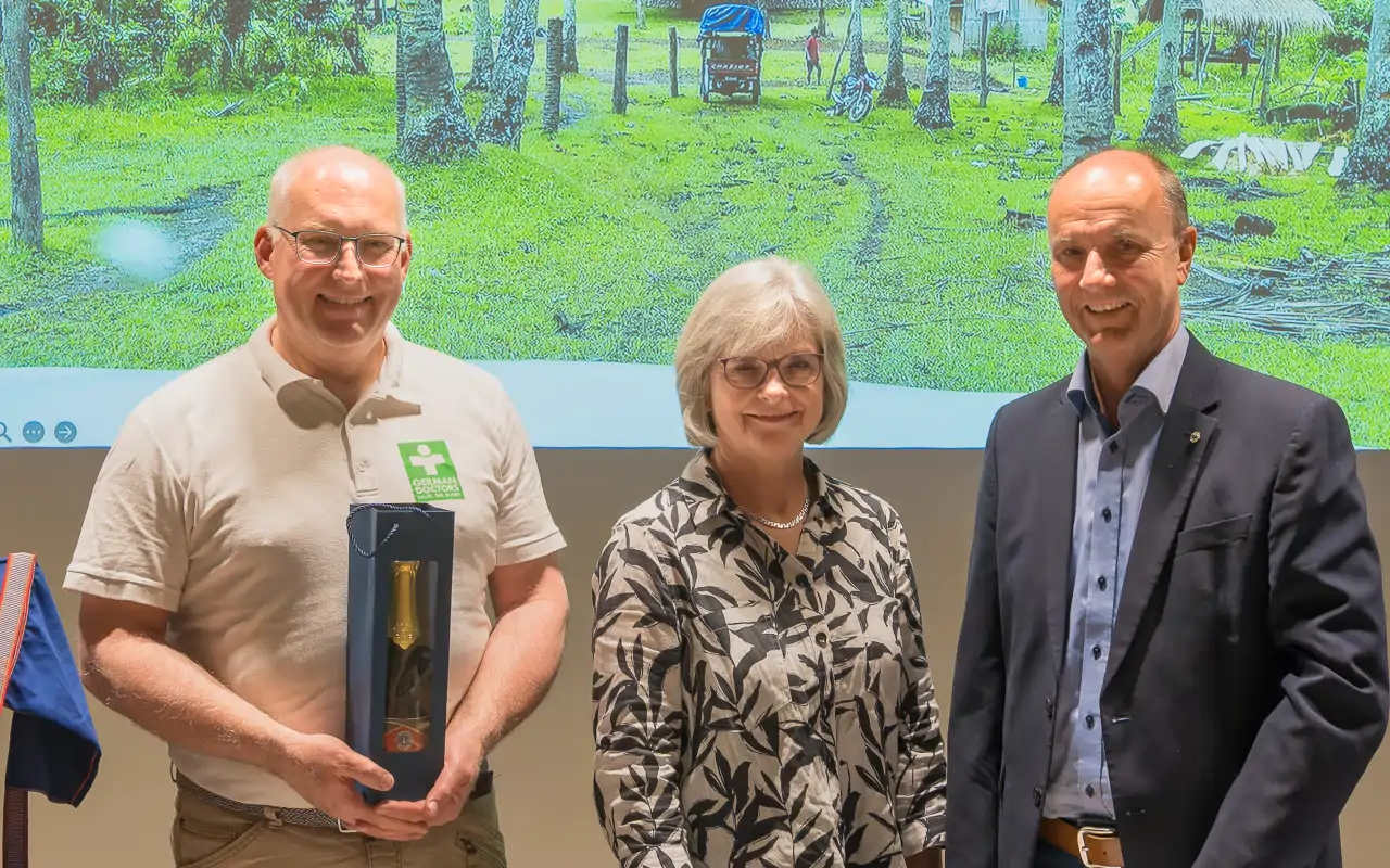 Einsatz im Dschungel: Arzt berichtet beim Lions Club